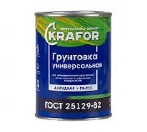Грунт ГФ-021 KRAFOR красно-кор 2,7кг — Новобаза в Новомосковске