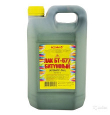 Лак БТ-577 кузбасслак битумный ЯСХИМ 10л