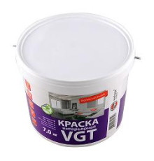Краска ВД-АК-1180 фасадная белоснежн VGT 7кг