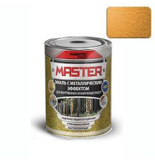 Эмаль с металлическим эффектом золото (0.8 л) FARBITEX ПРОФИ MASTER