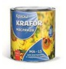 Краска МА-15 белая 2.5кг KRAFOR